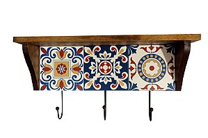 3015N-075 Prateleira 3 azulejos - Vitral