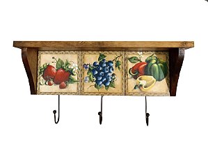 3015N-085 Prateleira 3 azulejos - Palha