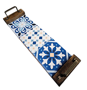 3100RS-095  Bandeja Az Lavabo - Azulejos Azuis