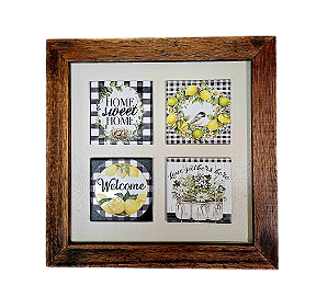 3004M-031 Quadro decor madeira - Farmhouse