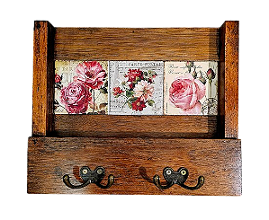 2100-018 Porta Chaves / Objetos - Florais
