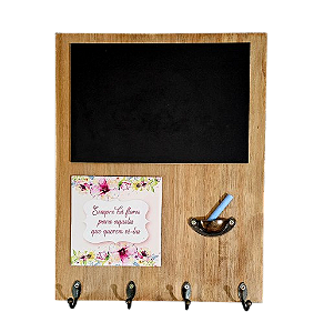 2601-002 Quadro  Azulejo Lousa - Flores