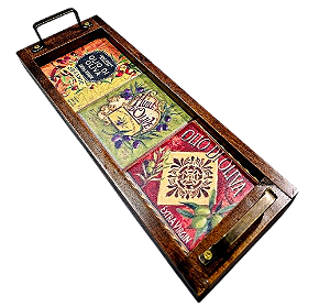 3100RB-007  Bandeja Az Lavabo - Oliva