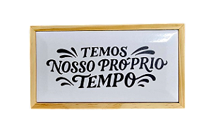 07-17-005 Quadrinho Pinus Azulejo - Tempo