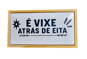 07-17-006 Quadrinho Pinus Azulejo - Vixe
