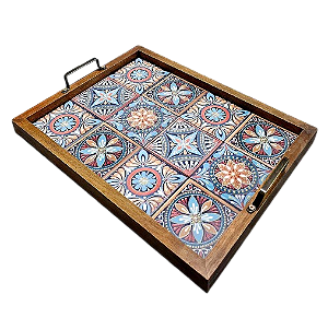 3096PM-123 Bandeja de Azulejo - Marroquino