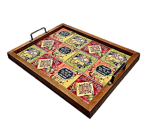 3096PM-131 Bandeja de Azulejo - Oliva