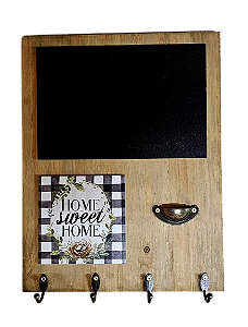 2601-092 Quadro Azulejo Lousa - Home Sweet Home