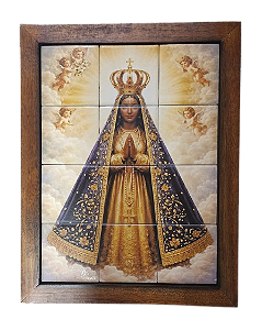 3093AM-174 Quadro de azulejo - Aparecida Nv