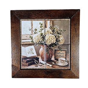 3094AP-155 Quadro de azulejo - Cultivate