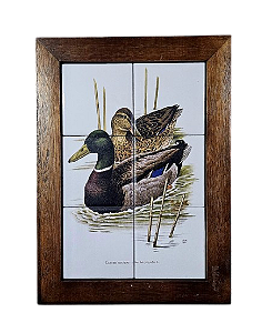 3093AM-179 Quadro de azulejo - Canard