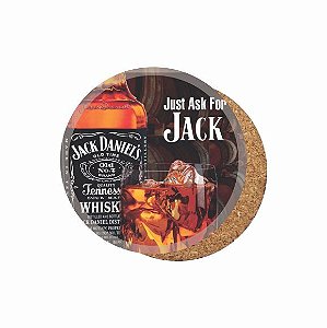 1880-C029 Suporte de copo Compensado - Jack Daniels
