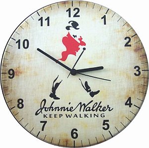 1686 Relógio Redondo - Johnie Walker