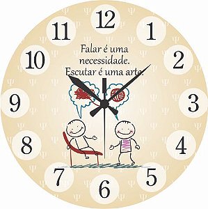 1700-021 Relógio Redondo - Falar