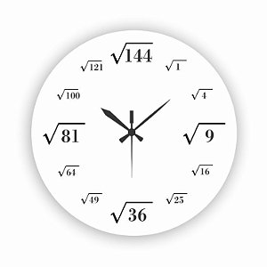 1700-024 Relógio Redondo - Matemática