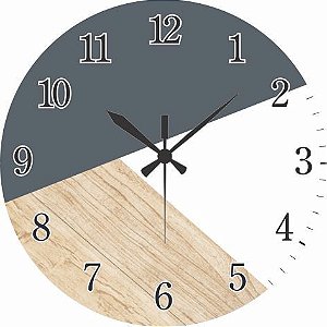 1700-033 Relógio Redondo - Simplista