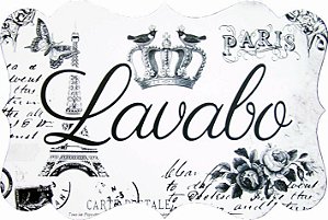 1713 Placa MDF - Paris