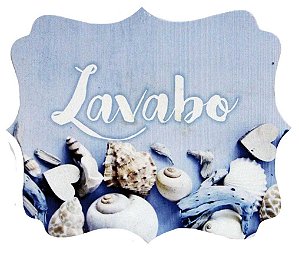 1721-004 Placa MDF - Lavabo