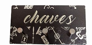 3231 Porta chaves metal - Chaves