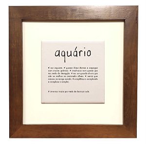 3001M-013 Quadro decor - Aquário