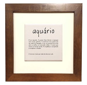 3001M-013 Quadro decor - Aquário