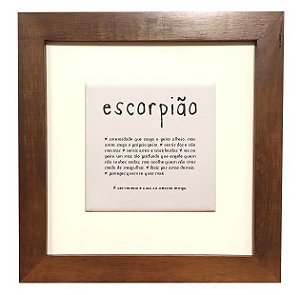 3001M-015 Quadro decor - Escorpião