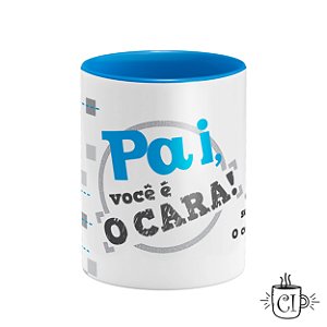 Caneca Personalizada Dia dos Pais - Pai você é o CARA!