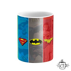 Caneca Personalizada DC Comics - Liga da Justiça