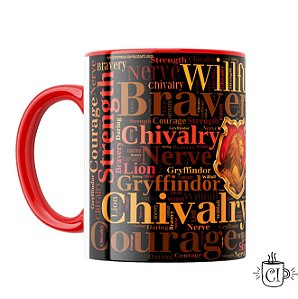 Caneca Personalizada Harry Potter - Grifinória
