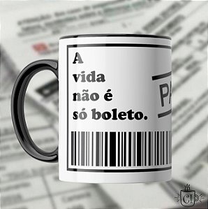 Caneca Personalizada Boleto