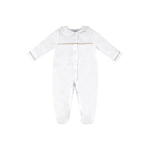 Kit De Saída De Maternidade Branco Bebe Menino Menina Up Baby