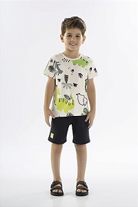 Conjunto Dinossauro Infantil Menino Up Baby
