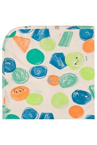 Manta Em Suedine Estampada Bebe Menino Menina Up Baby
