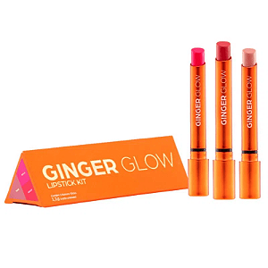 Kit De Batons Lipstick Ginger Glow Mari Maria Makeup 3 Unidades