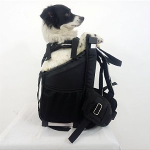 Mochila Pet, Ciclista, Motos, Patinetes, Modelo Radical Preta Tam M
