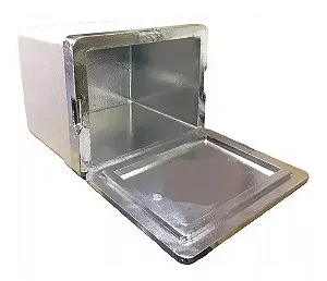 Caixa Térmica Isopor Laminada 44 Litros Frios Ou Quentes
