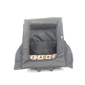 Mochila Transporte Publico De Pet Com Rodinha 100% Nacional tamanho M