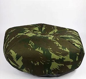 Colchão Puff Camuflado Para Cães, Gato, Caminha Tam M