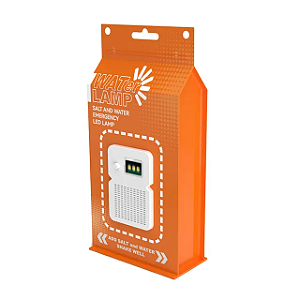 Lanterna De Sal Água Salt Water Led Luz De Emergência Longa