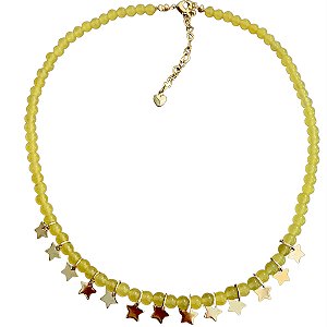colar star bolinha lima