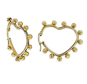 argola heart of gold