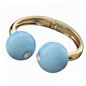 bracelete dots blu