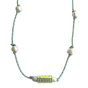 colar L’AMOUR turquoise