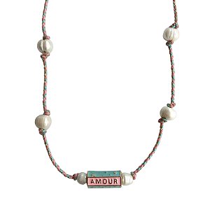 colar L’AMOUR pink