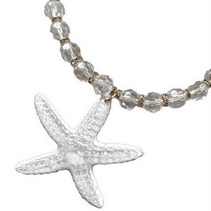 colar stella marina cristal