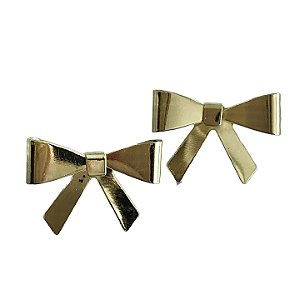 brinco small bow gold