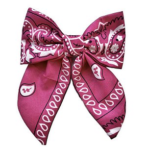 laço bandana pink