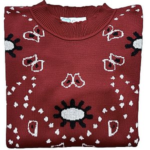 tricot love bandana red