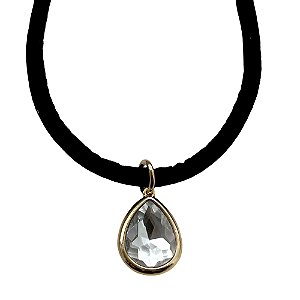 colar velvet gota