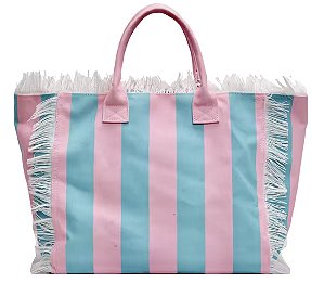 bag stripes pink & blue